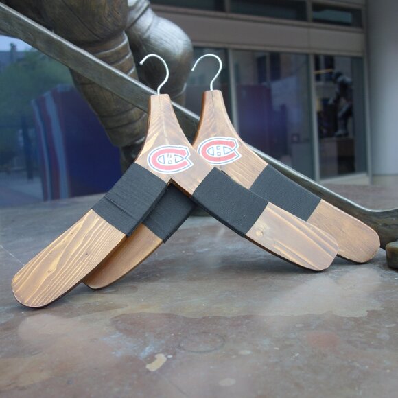 Two(2) Montreal Canadiens Hockey Jersey Hangers - Picture 2 of 15
